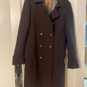 Tory Burch trench coat with gold hardware
